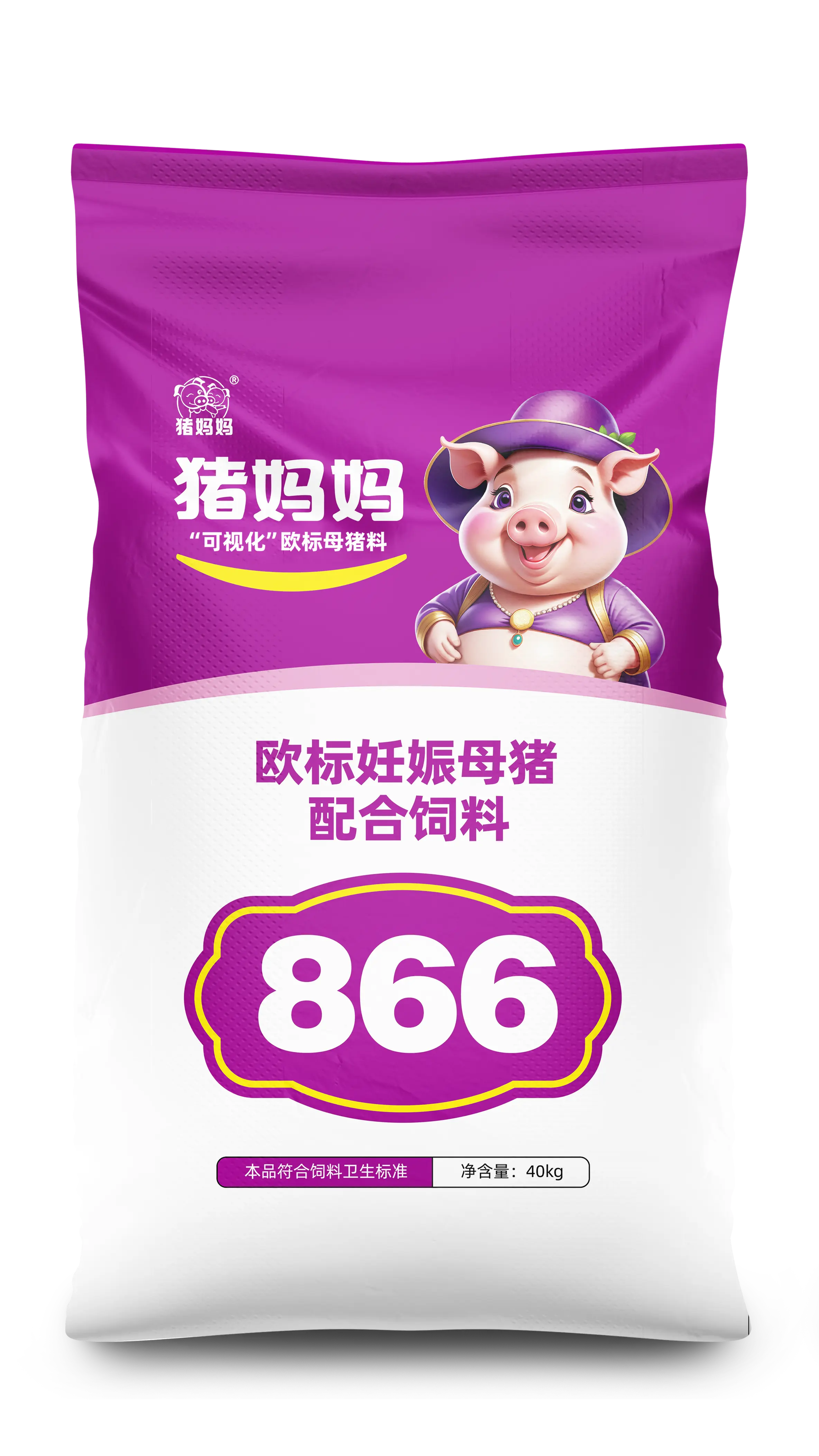 欧标妊娠母猪配合饲料 866